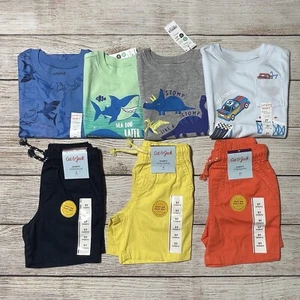 Toddler Boy Size 2T Lot Of Clothes. NWT! 7 Pieces For Spring And Summer. - Picture 1 of 22