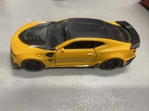 Transformers Bumblebee Camaro 2016 Last Knight coche diecast JADA Toys Chevy GM - Imagen 1 de 12