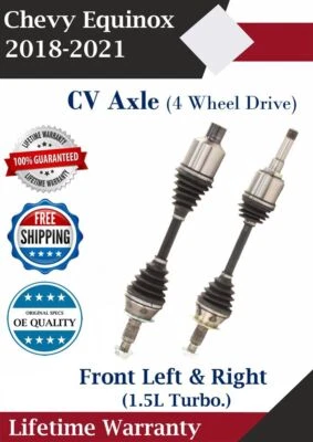Nuevos ejes CV delanteros OE para Chevy Equinox 2018-2021 4x4 garantía de por vida Foto 1 de 4