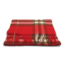 BURBERRY Scarf 8016402 cashmere Red NEW Women