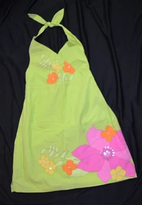 Gymboree SUNSHINE DAYDREAMS Green Halter Sun Dress NWT 6 - Picture 1 of 3