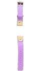 NEW = 18 MILLIMETRE - "VIOLET LEATHER" WRISTWATCH STRAP - (12 MONTHS GUARANTEED)