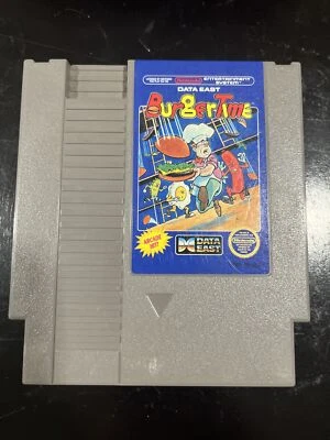 Burgertime Nintendo entertainment system NES Original video game - Image 1 of 3