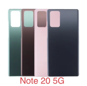 ✅ Samsung Note 20 / Note 20 Ultra Back Battery Door Rear Glass Cover Replacement - Picture 1 of 16