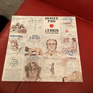 JOHN LENNON - SHAVED FISH - 12" VINYL LP (USA) near mint cond. capitol label
