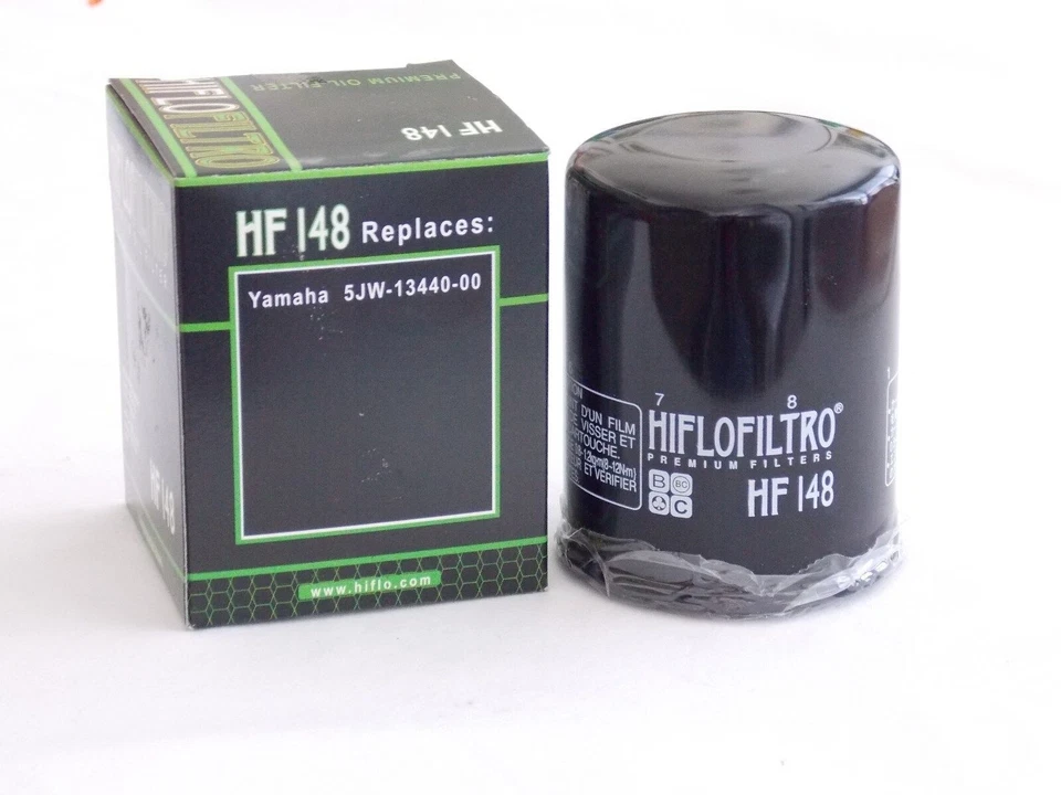 НОВЫЙ ИЗ СТАРЫХ ЗАПАСОВ СМЕННЫЙ МАСЛЯНЫЙ ФИЛЬТР HIFLOFILTRO (HF148) ДЛЯ YAMAHA FJR1300 - Изображение 1 из 1