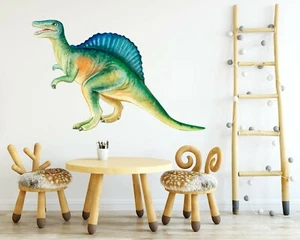 3D Blue Dinosaur A050 Animal Wallpaper Mural Poster Wall Stickers Decal Zoe - Picture 1 of 5
