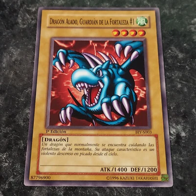 Winged Dragon, Guardian of the Fortress #1 1st Edition Spanish Yu-Gi-Oh! Nice! - Image 1 of 2