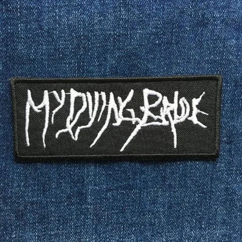 MY DYING BRIDE embroidered patch Anathema Paradise Lost Timat Novembers Doom  - Image 1 of 1