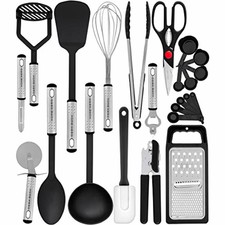 New listing
Kitchen Utensils & Gadgets Utensil Set - 23 Nylon Cooking With Spatula Cookware