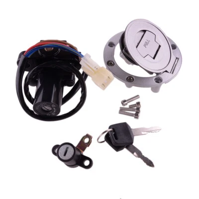 Kit Llave de bloqueo de tapa de gas de encendido apta para Yamaha FZ07 FZ09 FZ10 MT07 MT09 Foto 1 de 4
