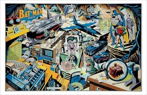 SUPER HÉROES - BATMAN Y ROBIN - LA BATICUEVA REVELADA - DICK SPRANG - Imagen 1 de 1