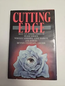 Cutting Edge hardcover by Etchison, Strieber, Barker, Sraub 1st Edition -1986 DJ - Picture 1 of 14