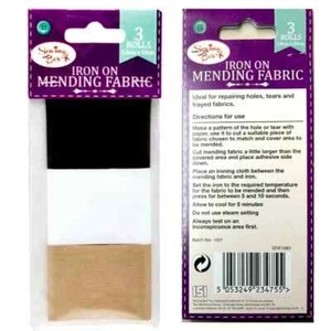 Iron On Nylon Repair Patch Fabric Thermo-adhesive Fix WATERPROOF Mending Patches - Picture 1 of 4