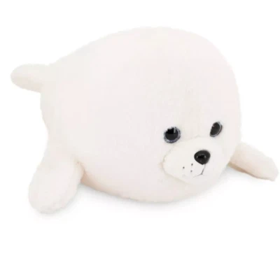 Plush Toy Robbe 30cm Orange Toys, Babyspielzeug, Plüschtier, Kuscheltier, Heuler - Bild 1 von 4