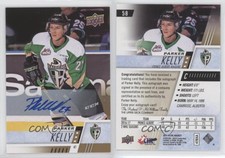 2017-18 Upper Deck CHL Auto Parker Kelly #58 Auto