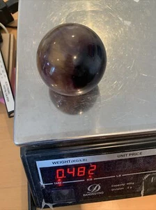 Fluorite Sphere Crystal Ball Divination Scrying 6.6 cm 482 Grams #T2 - Picture 1 of 11