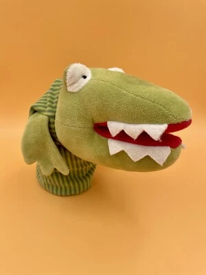 Sigikid Handpuppe Krokodil Kinder Spielzeug Plüsch 27cm Groß Softdoll Stofftier - Bild 1 von 4