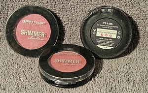 3 City Color SHIMMER Shadow IT'S A GIRL Farbton 0,129 Unzen x 3 *eBay Bestpreis* - Bild 1 von 3
