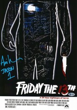 ARI LEHMAN FRIDAY THE 13TH AUTOGRAPHED 12X18 BECKETT BAS COA JASON SIGNED 7 ARI LEHMAN FRIDAY THE 13TH AUTOGRAPHED 12X18 BECKETT BAS COA JASON SIGNED 7