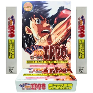 DVD Hajime No Ippo Season 1-3 Complete TV Series 1-127 End +Movie +OVA Eng Sub - Picture 1 of 14