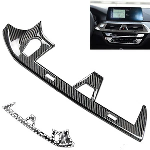 Real Dry Carbon Fiber Air Vent Dash Panel Cover Fits 17-22 G30 G32 6GT 540i M5  - Bild 1 von 3