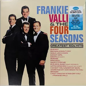 FRANKIE VALLI & THE FOUR SEASONS Greatest ‘60s limited ed SEALED Sea-Blue Vinyl - Picture 1 of 1