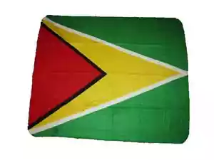 Guyana Flag 50x60 Polar Fleece Blanket Throw (Brand New) (Soft) - Picture 1 of 3