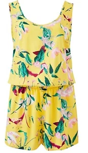 VERO MODA FLORAL PRINT PLAYSUIT BNWT IN ORIGINAL PACKAGING SIZE 22 UK - Picture 1 of 3