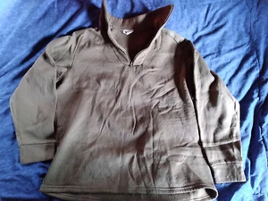 USGI Wind Gap Knitwear Military ECWCS Cold Weather Unterhemd 1/4 Zip braun - Bild 1 von 12