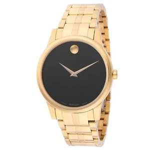 Movado 0607535 Men's Museum Classic Black Dial Quartz - Picture 1 of 4