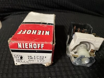 Interruptor de faros Niehoff DR131R para Olds Pontiac GMC Chevrolet '80-'96 Foto 1 de 4