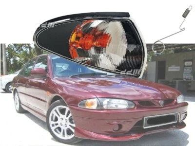 LUCID Black Parking/Side/Corner/Angle/Corner Lamp Right For Proton Wira SE - Image 1 of 4