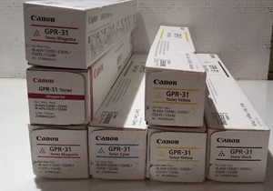 GENUINE OEM SEALED CANON GPR-31 TONER CARTRIDGE *QTY - Picture 1 of 3