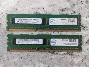 8GB Kit (2x 4GB) DDR3L Memorex Desktop/Server Memory 2Rx8 PC3L-10600E ECC - Picture 1 of 2