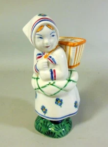 Vintage ROYAL COPENHAGEN Aluminia Girl JUS Child Welfare Figurine Denmark - Picture 1 of 8