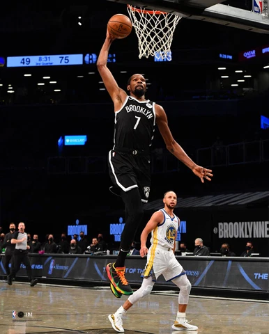 Kevin Durant BROOKLYN NETS SLAM (Blows By Steph) Official NBA 16x20 POSTER Print Cover