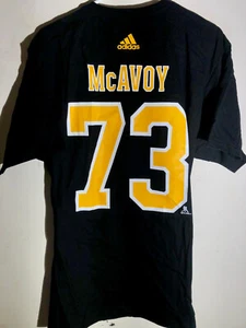 CAMISETA ADIDAS NHL BOSTON BRUINS CHARLIE MCAVOY NEGRA TALLA HOMBRE L - Imagen 1 de 2