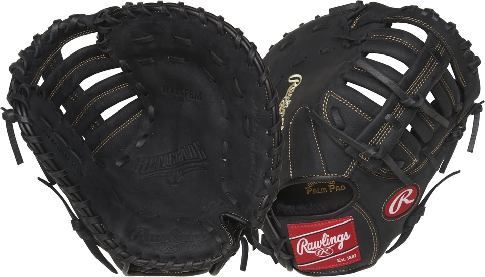 Rawlings Renegade 11.5" R115fbm Youth Baseball 1st Base Mitt Right Hand Thrower