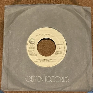 Sammy Hagar 45RPM I'll Fall In Love Again/Satisfied 1981 80s Rock Metal 7” - Picture 1 of 3