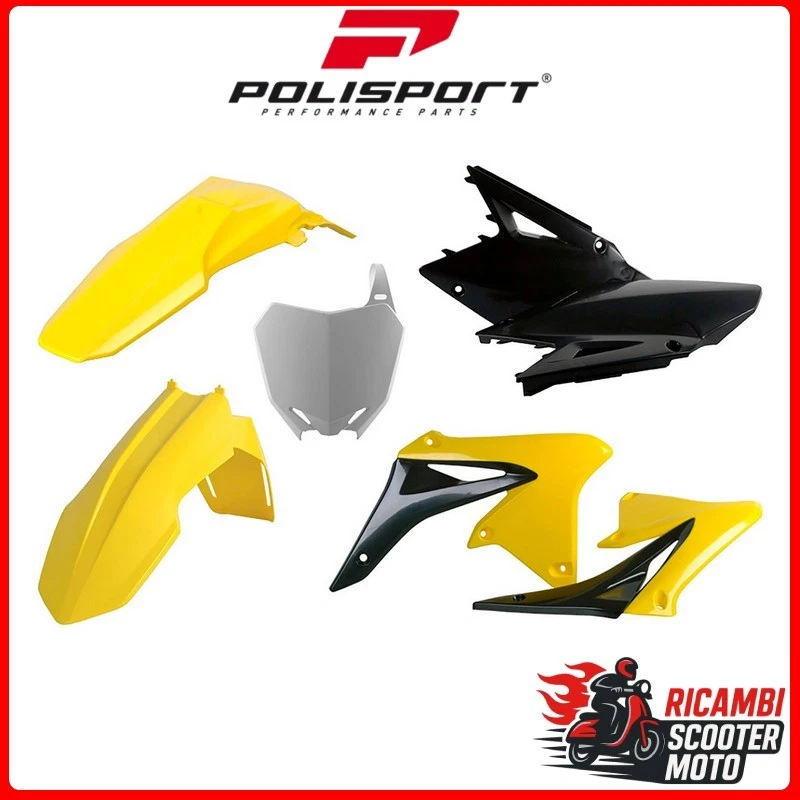 Kit Plástico Blanco SUZUKI RMZ 450 2008-2017 P90726#1 Foto 1 de 1