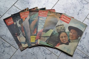 7 x seltene DDR Zeitschrift Neue Berliner Illustrierte 1957 - Bild 1 von 5
