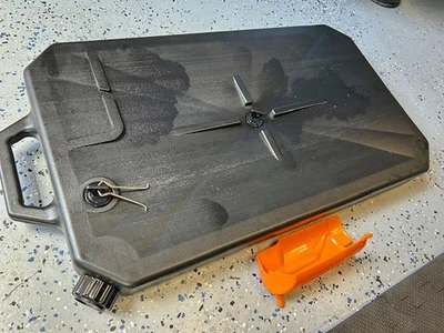 Caño de drenaje de aceite de bajo perfil para motocicleta Harley Honda Yamaha cambio de aceite Foto 1 de 4