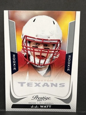 Tarjeta de novato Prestige #244 JJ Watt 2011 Foto 1 de 3