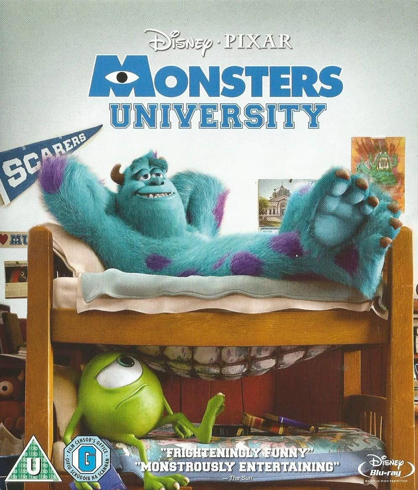 Monsters University Blu-ray 2 Disc Limited Edition