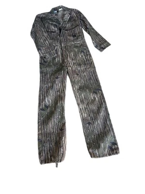 Vintage Liberty Rugged Gear Hunting Coveralls Real Tree Camo USA Mens Medium - Image 1 of 4