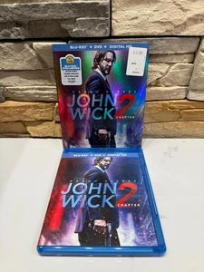 John Wick 2 (2017) Keanu Reeves 2 Discs 1080 HD R Used Blu-Ray+DVD+Digital HD - Picture 1 of 4