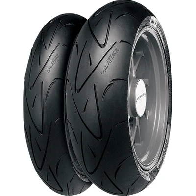 CONTINENTAL ContiSportAttack 120/70ZR17 Front Tire Tubeless R 02443990000 Foto 1 de 4