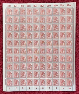 Alemania #567, 30pf Laborer, 1947 posguerra hoja como nueva/100 (R13-102) - Imagen 1 de 1