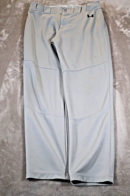 Pantalones de béisbol Under Armour para hombre grandes doble rodilla atléticos de poliéster Foto 1 de 4